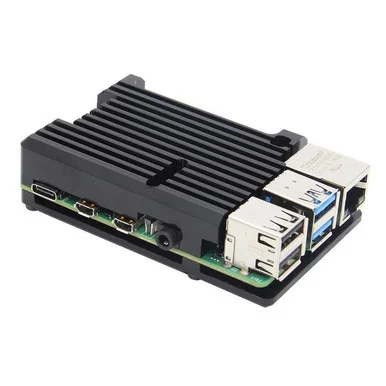 Armor Case Passive Cooling for Raspberry Pi 4 Model B - Black