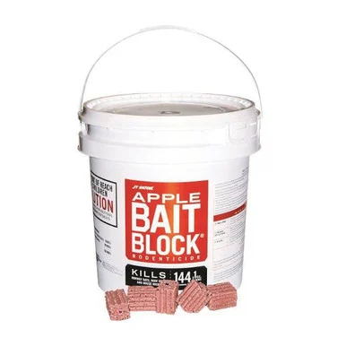 BAIT BLOCKWith Apple Flavorizer 9 lb Pail - 2 oz Block