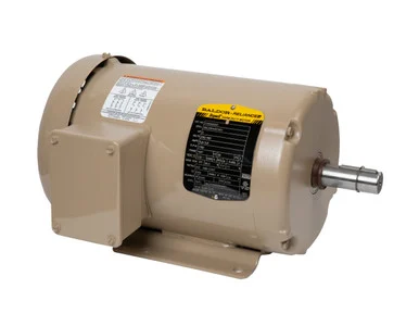 Baldor 2 HP Utility Auger Motor - 3 Phase, 7/8" Shaft