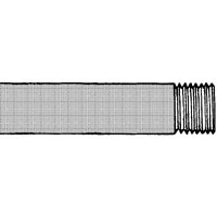 Black Steel Pipe, 1/2 in x 10 ft