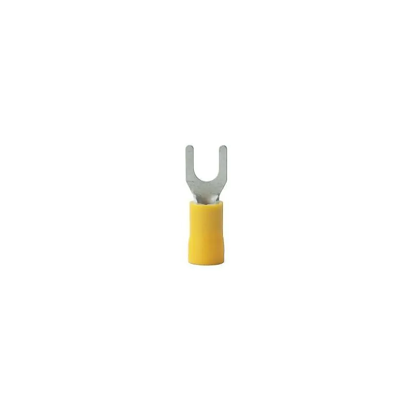 BLOCK SPADE 12-10 GA #8 STUD VINYL INSULATED 10 PK