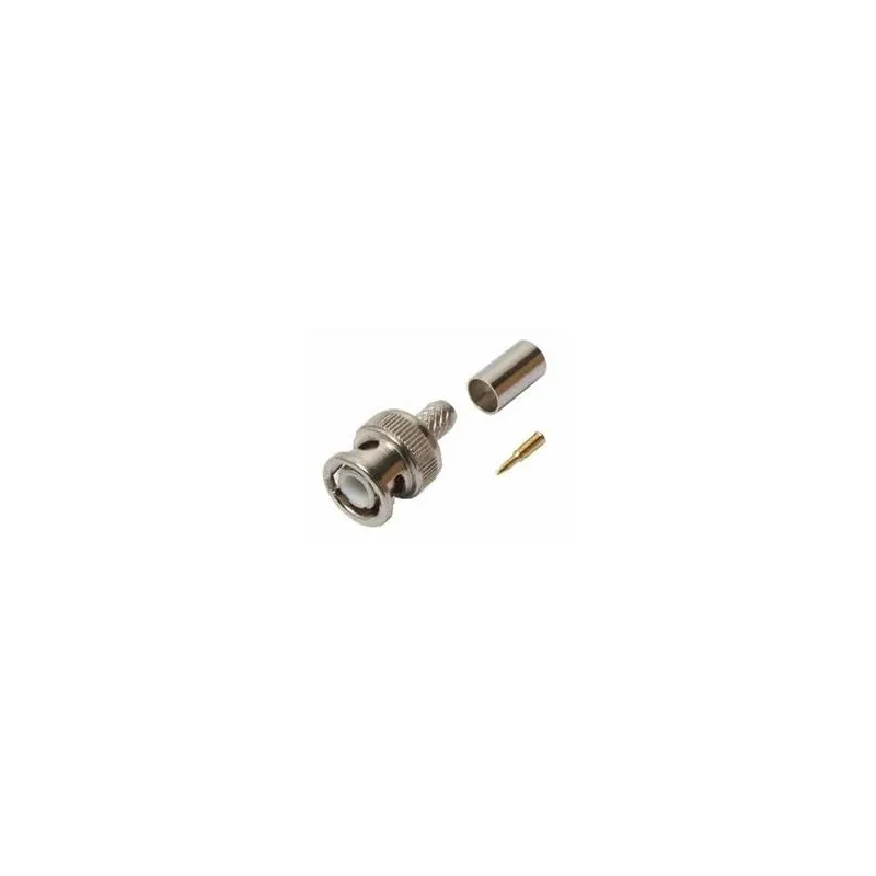 BNC MALE 3 PIECE CRIMP BELDEN 8218