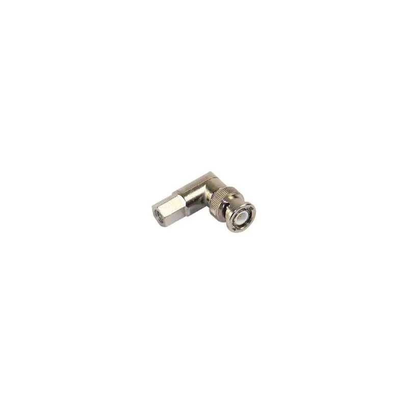 BNC MALE RIGHT ANGLE 90 DEGREE TWIST ON RG59 RG62