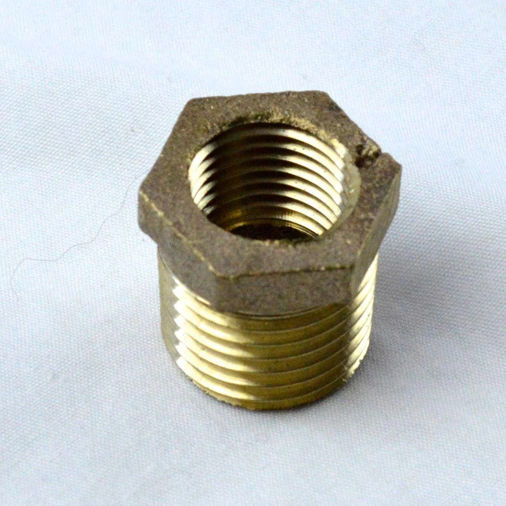 BRBU2000-NL Everflow 2" X 1/2" Hex Brass Bushing