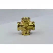 BRCR0038-NL Everflow 3/8" FIP Brass Cross