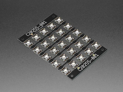 Breadboard-friendly RGB Smart NeoPixel - Sheet of 25