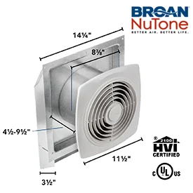 BROAN 509 Through-Wall Utility Fan