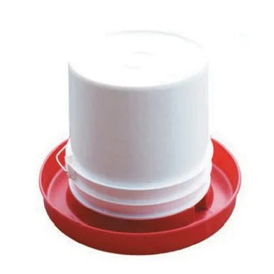 Brower2-Piece Poly Poultry Water Fount and Base, 3.5 gallons
