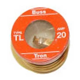 Bussmann TL Series 20 Amp Time-Delay Edison Base Plug Fuse