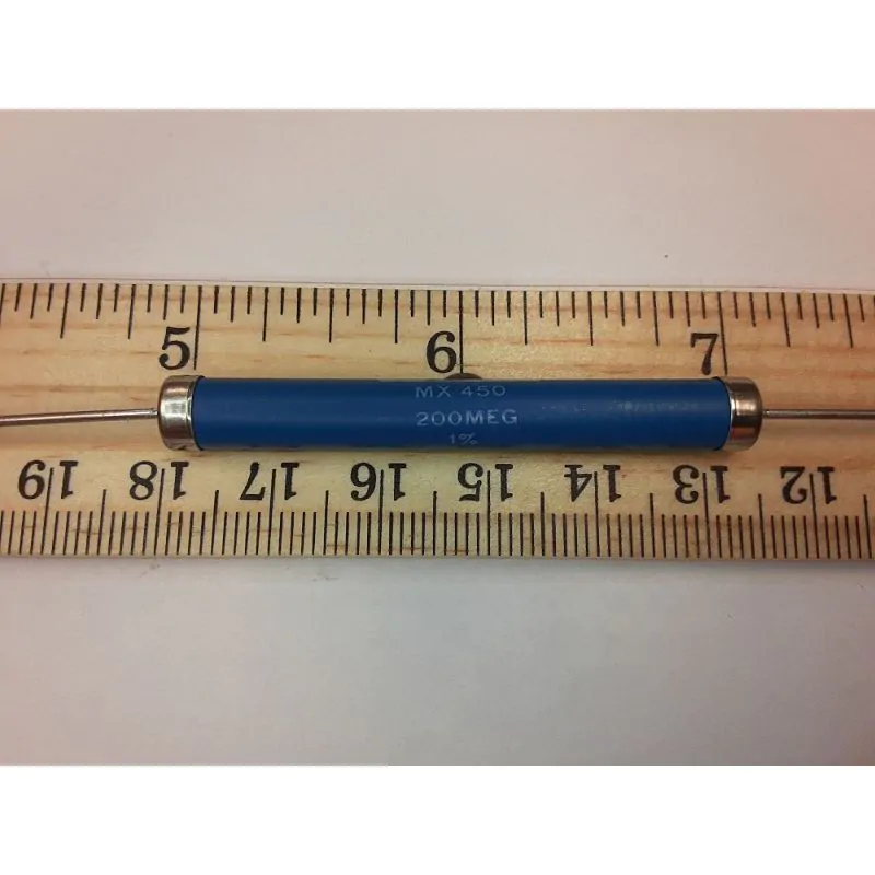CADDOCK MX450 200.0M 1% 200M Ohms 1% HIGH VOLTAGE Through Hole Resistor