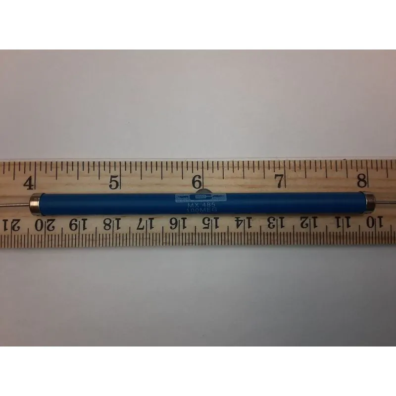 CADDOCK MX485 100M 1% 100M Ohms 1% HIGH VOLTAGE Through Hole Resistor