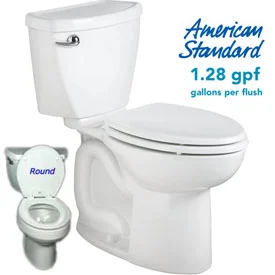 Cadet 3 Round Front Toilet White