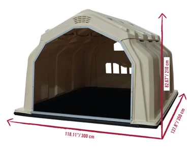 Calf-Tel Mammoth Hutch