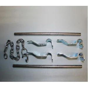 Cannonball Wood Frame Door Snugger, Steel, Zinc Plated