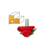 Carbide Lock Miter Router Bit, 1/2 in Shank