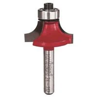Carbide Roundover Router Bit 1/4 in Shank 4-Cutter