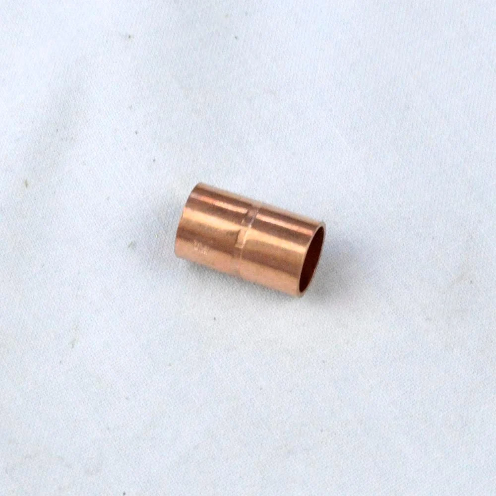 CCRC0112 Everflow 1-1/2" Wrot Copper Coupling with Stop