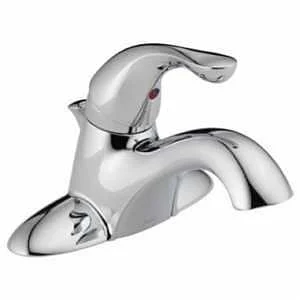Centerset Bathroom Faucet 1-Handle Chrome