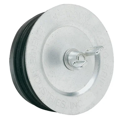 CherneEcon-O-GripMechanical Pipe Plug, Cool Cell System and Pipe Dust Cover, Galvanized Steel