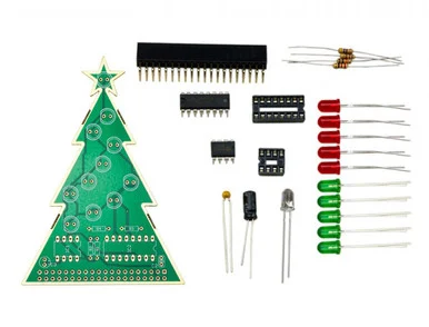 Christmas Tree Solder Kit