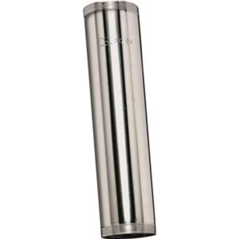 CHROME THREADED TUBE, 1-1/4" X 6"