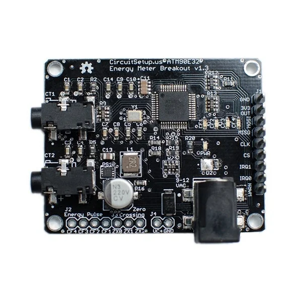 Circuit Setup Energy Meter Board