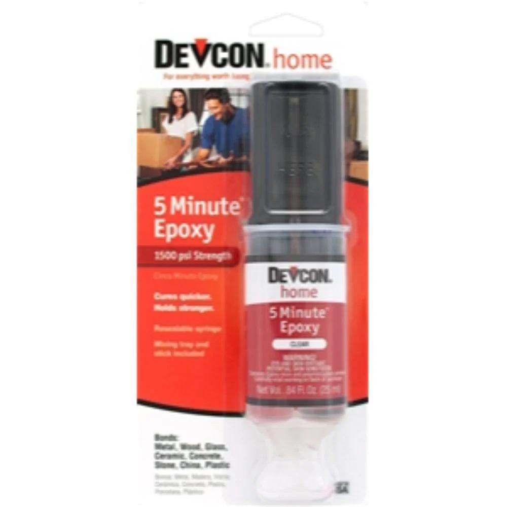 CLEAR 5 MINUTE EPOXY