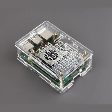Clear Acrylic Case for Raspberry Pi 5