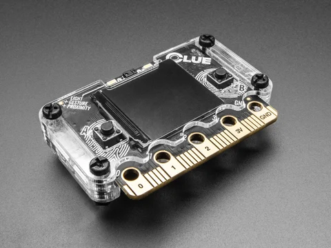 Clear Acrylic Enclosure + Hardware Kit for Adafruit CLUE