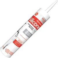Clear Kitchen & Bath Silicone Sealant 10.1 oz Waterproof Flexible