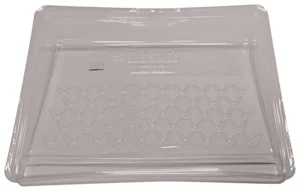 Clear PET Paint Tray Liner, 1 Gallon, Solvent-Resistant