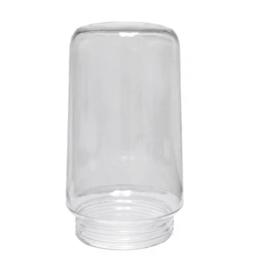 Clear Plastic Replacement Globe, 6-1/4 in H