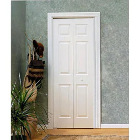 Colonist 36" x 80" 6-Panel Textured Interior Bifold Door