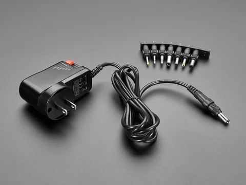 Compact Switching Power Supply - Selectable Output 3-12VDC