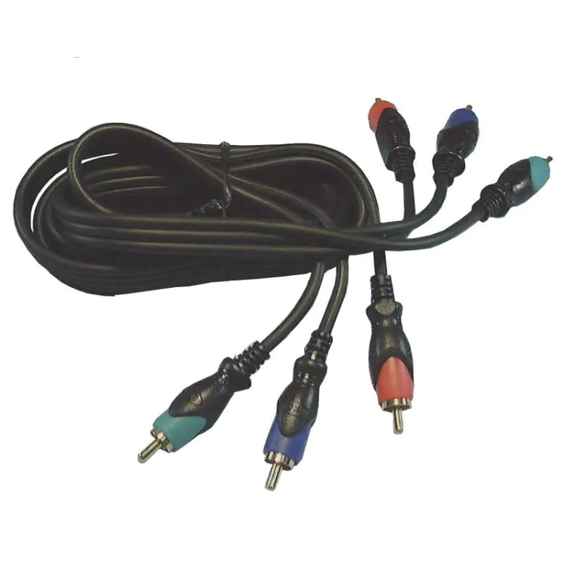 COMPONENT VIDEO CABLE 6 ft 3 RCA M to M