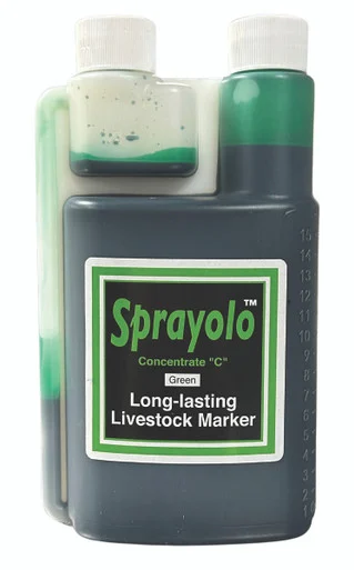 Concentrate Livestock Marker, Green