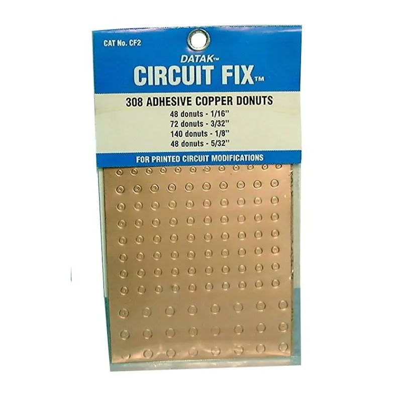 COPPER FOIL DONUTS FOR CUIRCIT BOARDS PCB