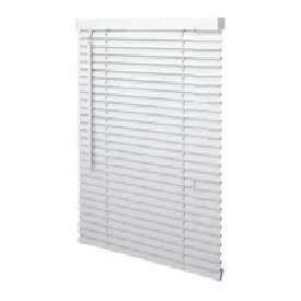 Cordless 71 x 64 White Vinyl Window Blind