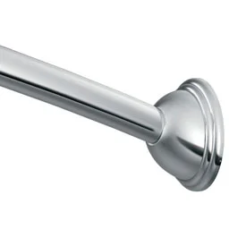 CSR2165CH Curved Shower Rod, Chrome Finish