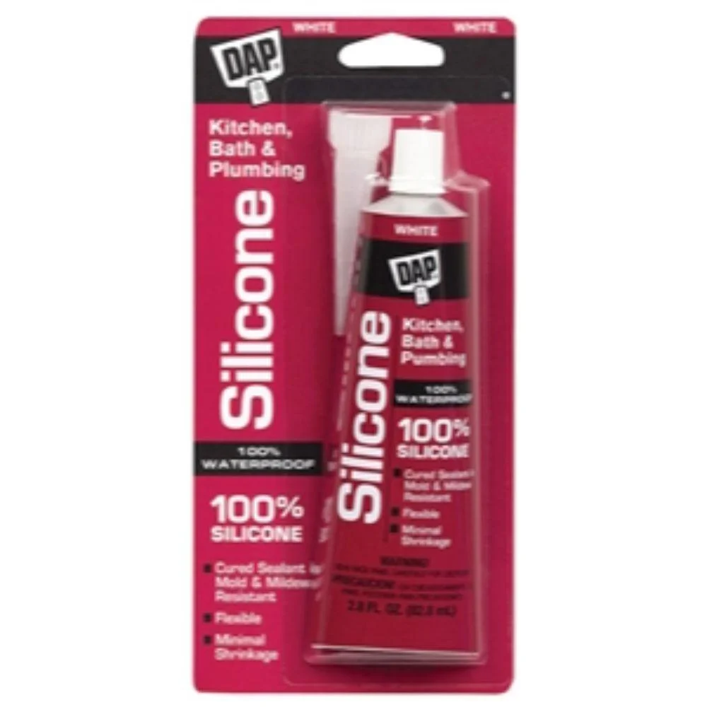 DAP 100% SILICONE Kitchen & Bath - 2.8 FL. OZ.