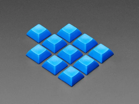 Dark Blue DSA Keycaps for MX Compatible Switches - 10 pack