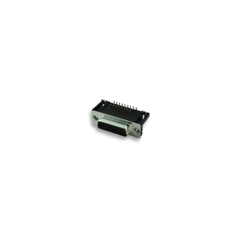 DB26 Female Right Angle 90 Degree PCB mount Connector, DHR-H26SR-D-P