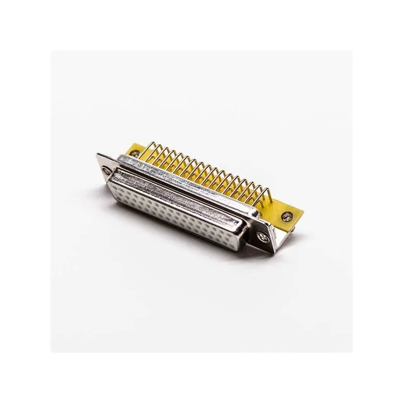 DB50 Female Right Angle 90 Degree PCB mount Connector