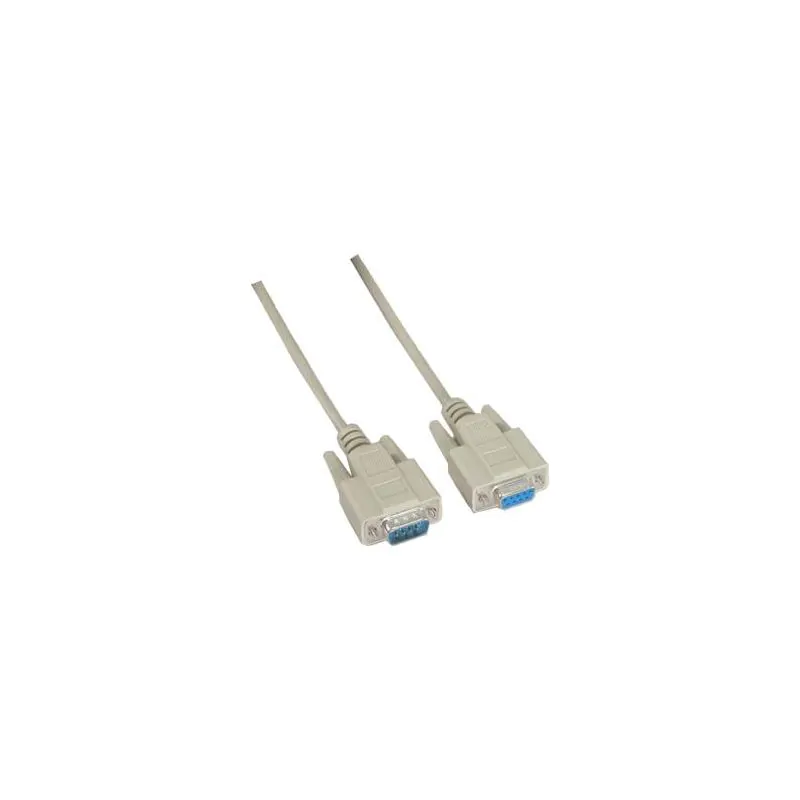 DB9 NULL MODEM CABLE 6 ftMALE FEMALE