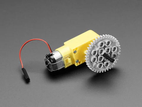 DC Gearbox "TT" Motor to LEGO compatible Cross Axle