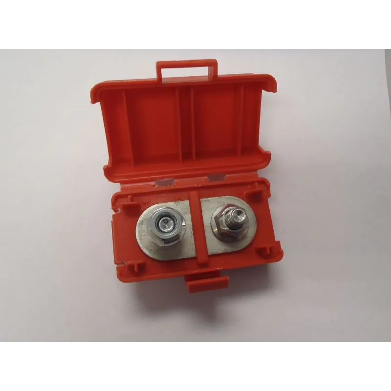 Delphi Battery Distribution Block, Dual, Terminal Block Covered 5/16 Inch Studs 6-36V 400A