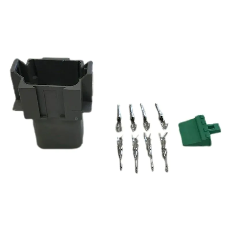 DEUTSCH WEATHER PACK KIT, CATERPILLAR 8 PIN HOUSING, MALE CONTACTS,DT04-8P, 3E3377, 9X3401