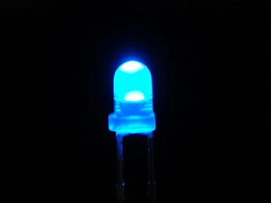 Diffused Blue 3mm LED (25 pack)