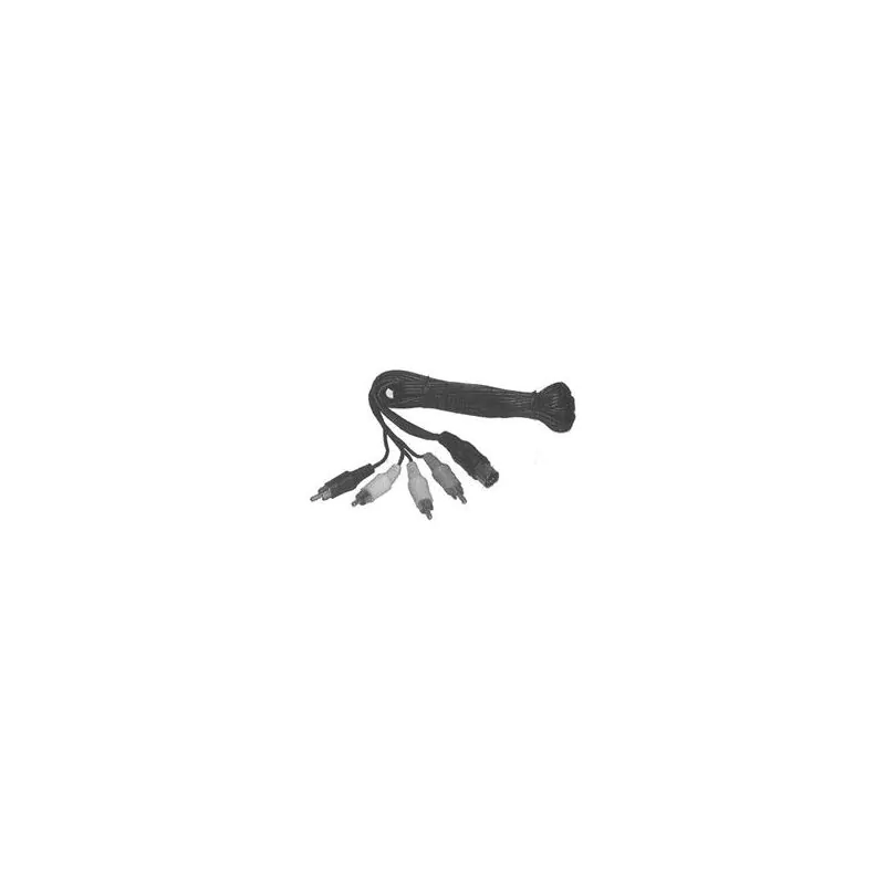 DIN CABLE 5 PIN DIN TO 4 RCA MALE PLUG 6 FTMIDI CONNECTOR