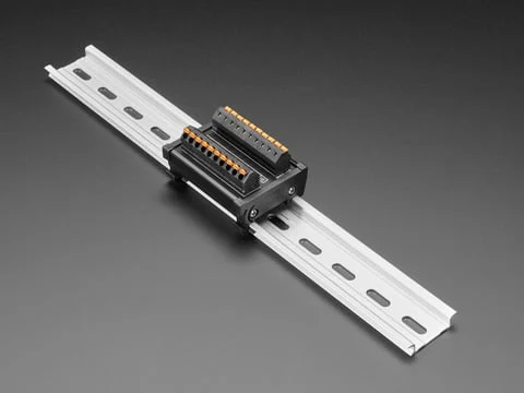 DIN Rail 10x10 to Terminal Block Adapter